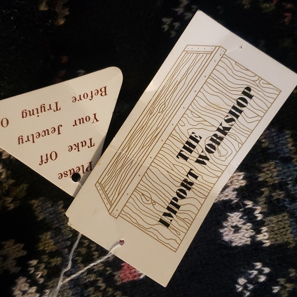 Vintage wool blend fair isle style cardigan - Picture 7 of 8